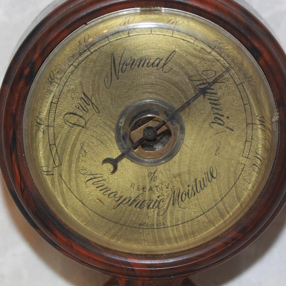 VTG Springfield Instruments Weather Station Key Thermometer Barometer Humidity - Picture 3 of 5